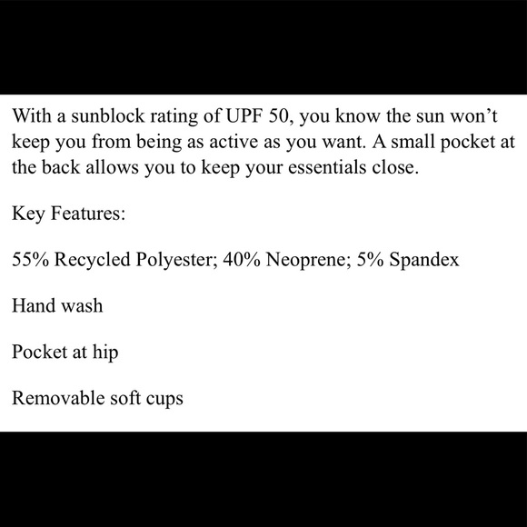 ‼️GIFTED‼️ PrAna 1mm Neoprene Eleana Swimsuit Surfsuit Paddle New S - Picture 9 of 9